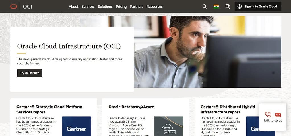 Oracle Cloud Infrastructure (Best Application Development Software )