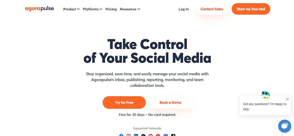 Agorapulse (Top Ai Facebook Tools )