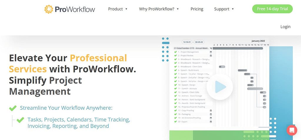 ProWorkflow (Best Display Advertising Software )