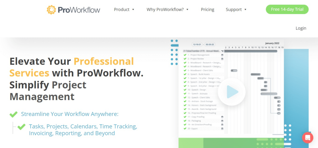ProWorkflow (Best Display Advertising Software )