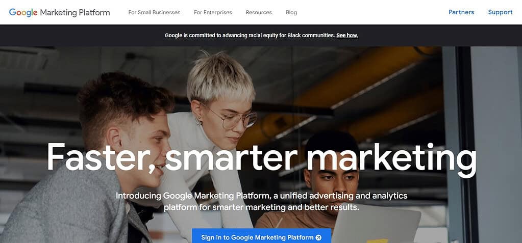Google Marketing Platform (Best Display Advertising Software )