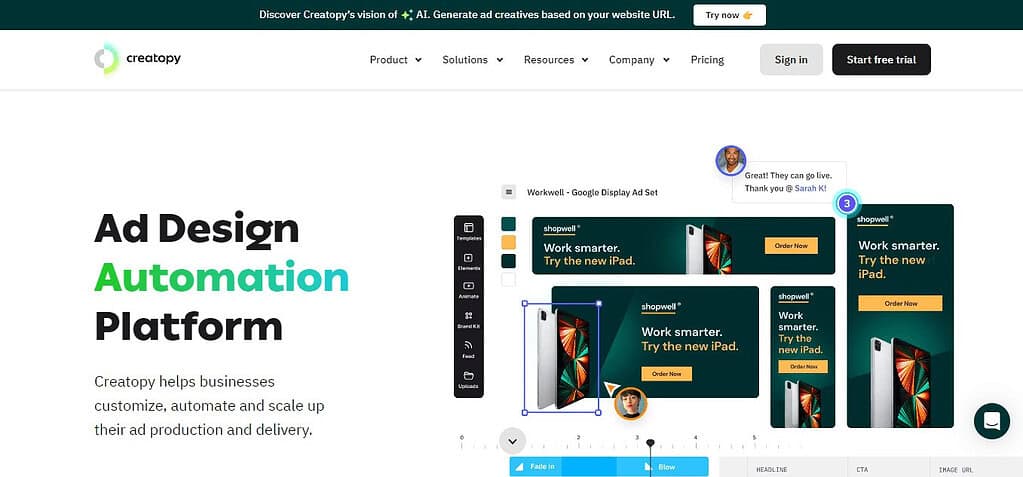 Creatopy (Best Display Advertising Software )