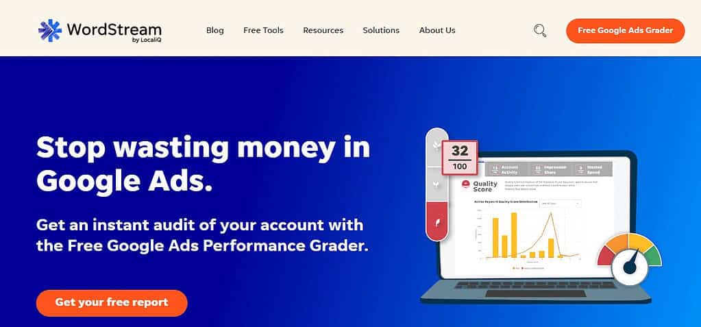 WordStream (Best Other Digital Advertising Software)