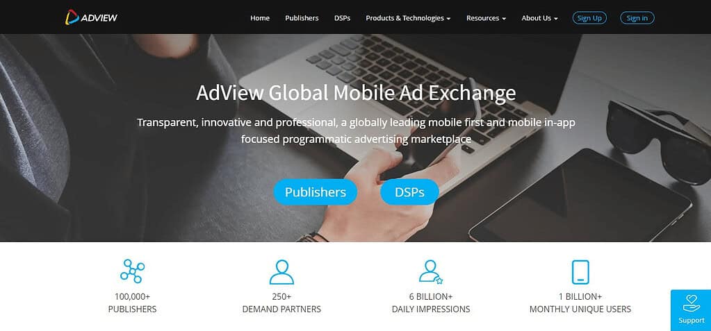 AdView (Best Other Digital Advertising Software)