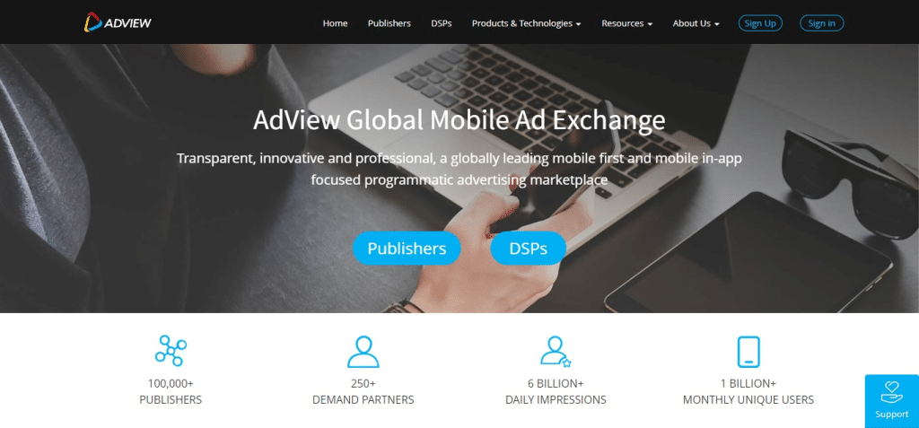 AdView (Best Other Digital Advertising Software)