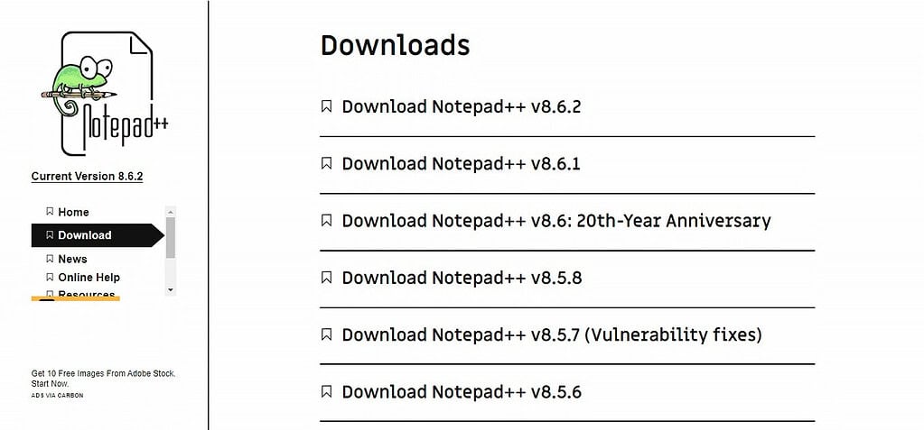 Notepad++