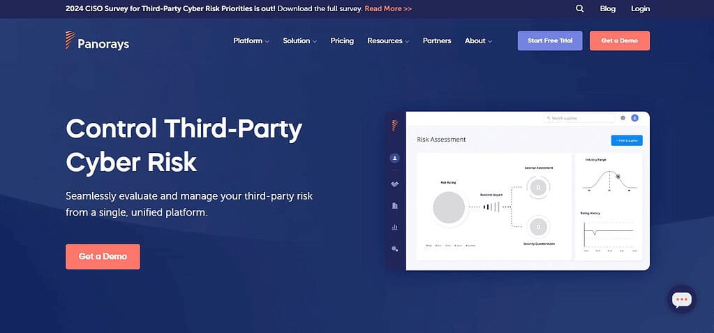 Panorays (Best Third-Party & Supplier Risk Management Software)