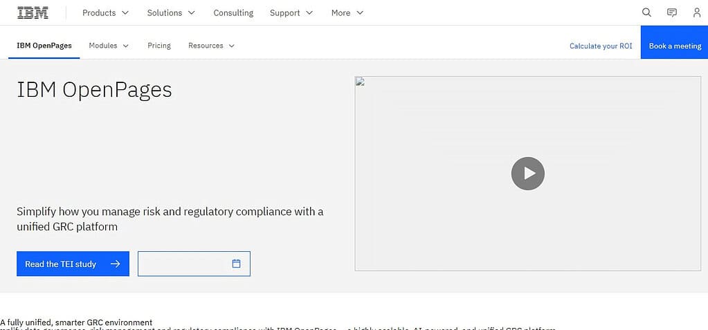 IBM OpenPages