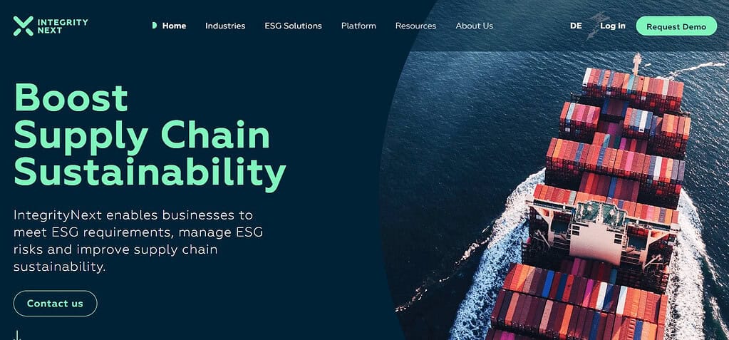IntegrityNext (Best Third-Party & Supplier Risk Management Software)