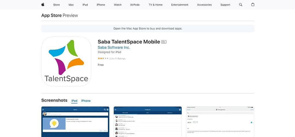 Saba TalentSpace