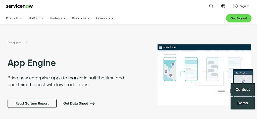 ServiceNow App Engine