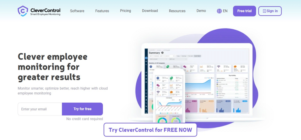 CleverControl Employee Monitoring (Best Employee Monitoring Software)