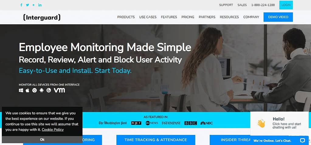 InterGuard Employee Monitoring Software