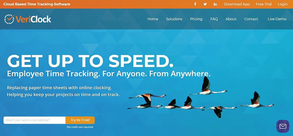 VeriClock (Best Employee Monitoring Software)