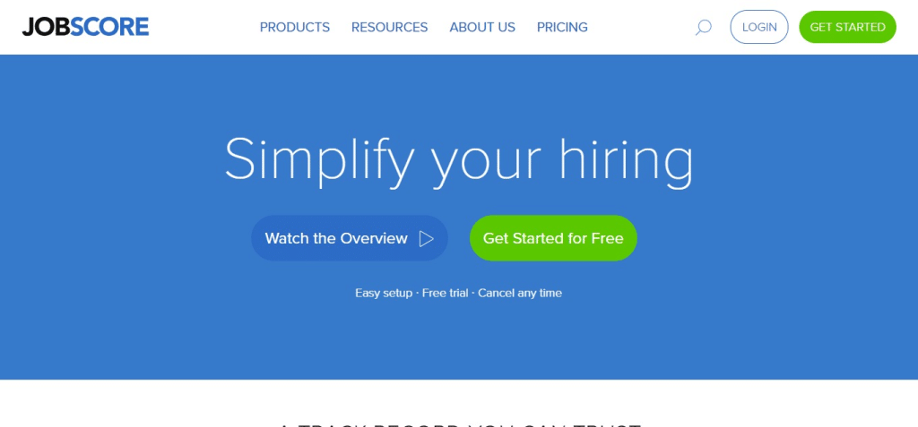 JobScore (Best Applicant Tracking Systems (ATS))
