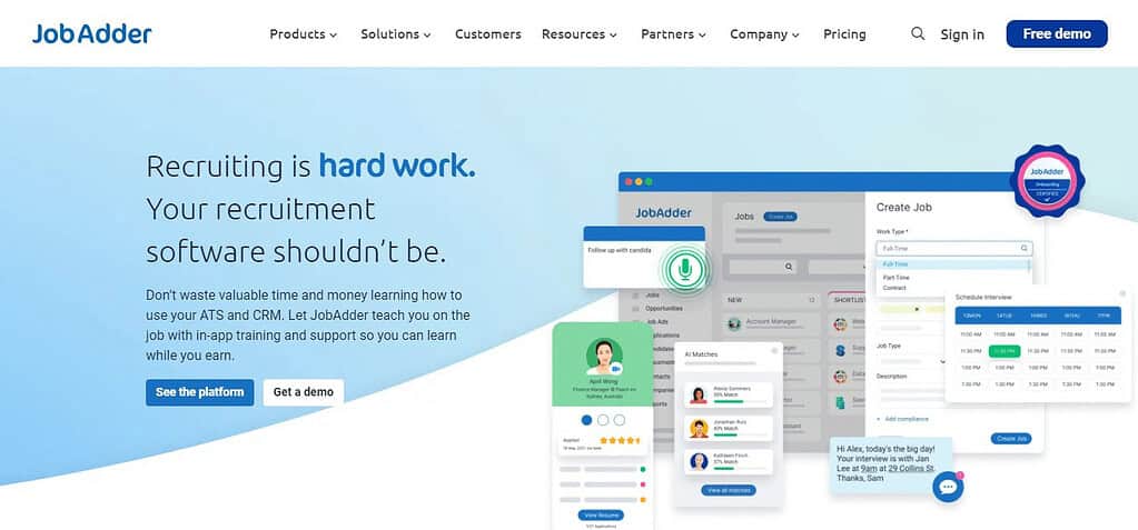 JobAdder (Best Applicant Tracking Systems (ATS))