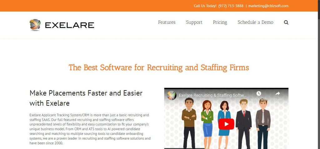 Exelare (Best Applicant Tracking Systems (ATS))