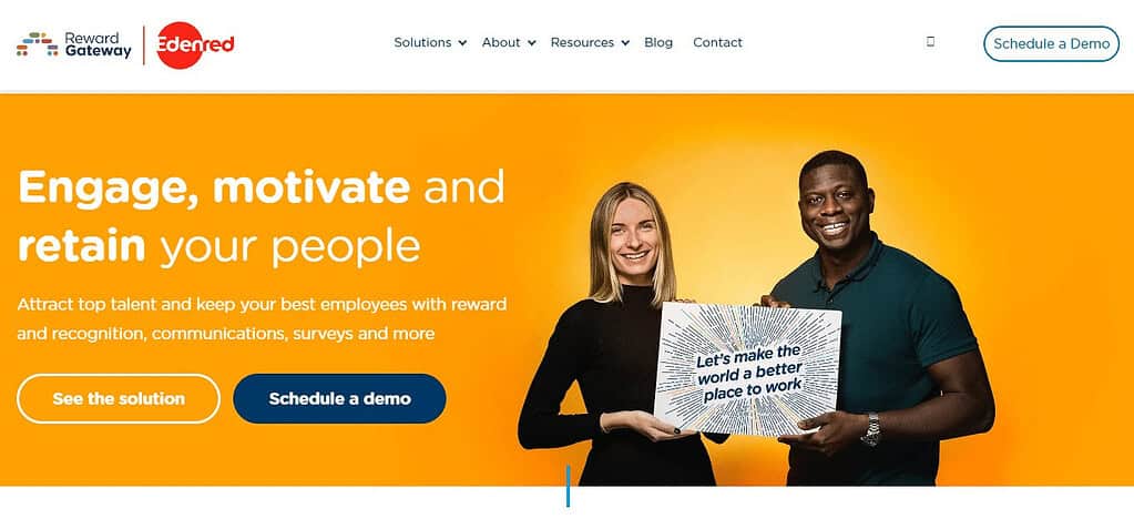 Reward Gateway (Best Employee Engagement Software )