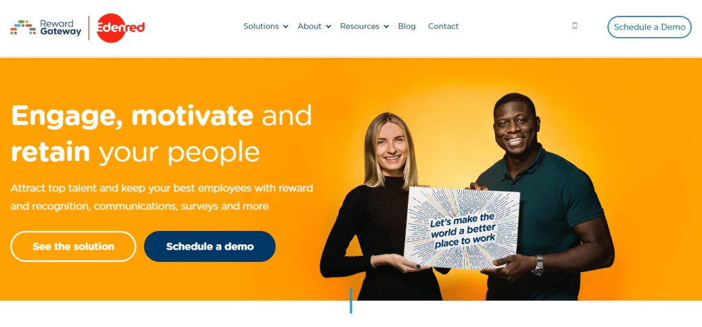 Reward Gateway (Best Employee Engagement Software )