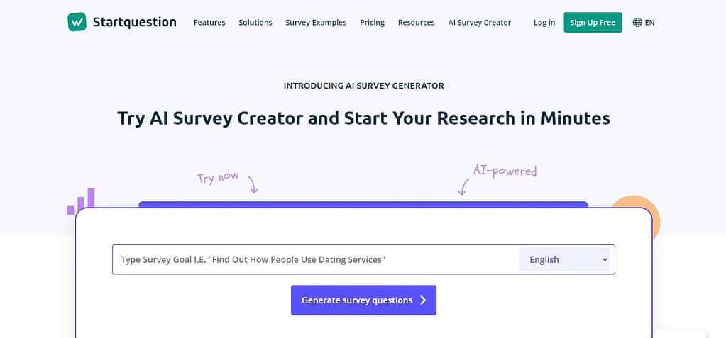 Startquestion