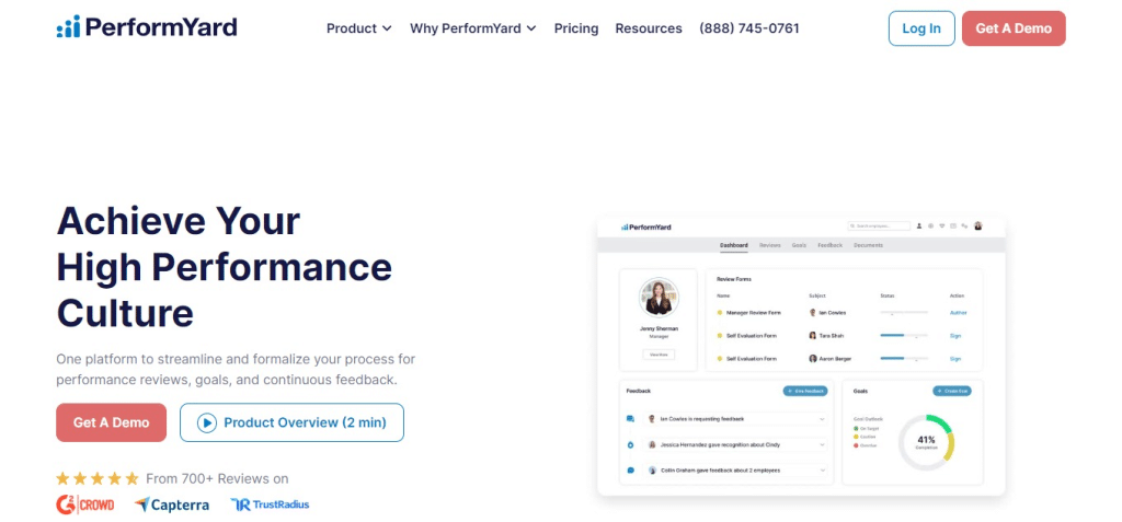 PerformYard Performance Management