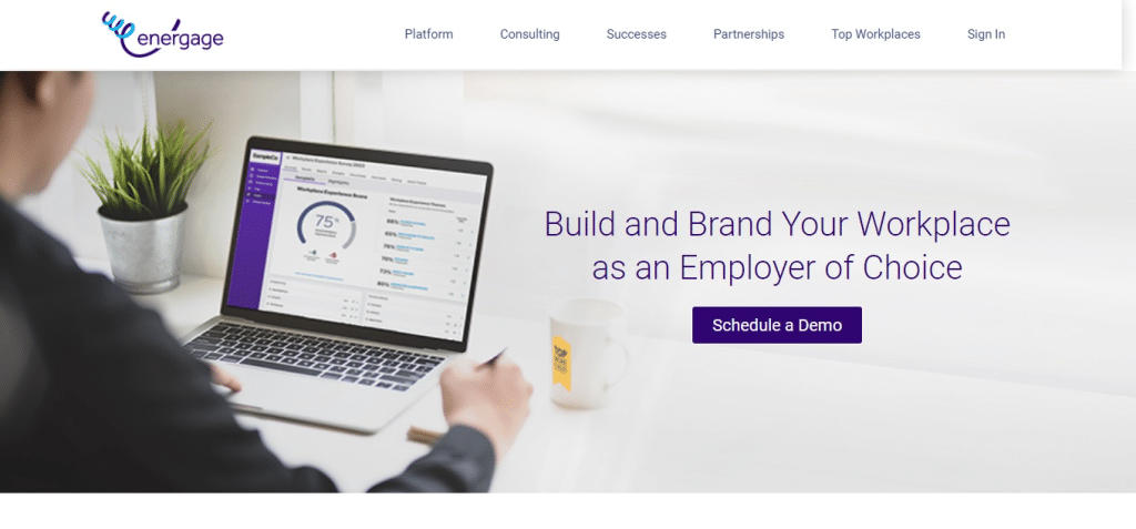Energage (Best Employee Engagement Software )