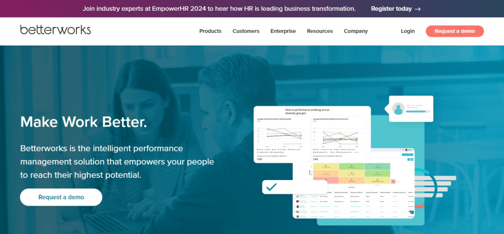 BetterWorks (Best Employee Engagement Software )