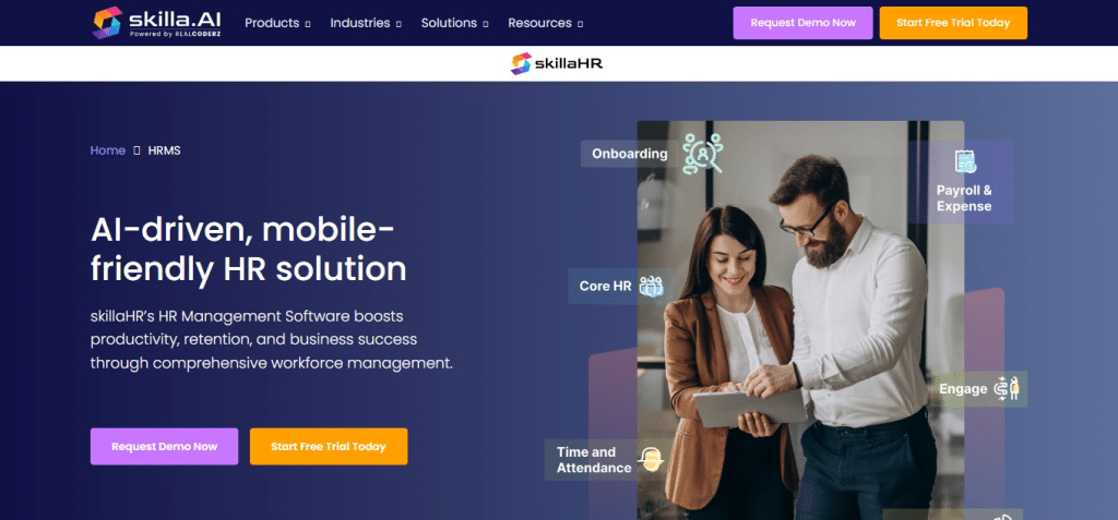 skillaHR (Best Employee Engagement Software )