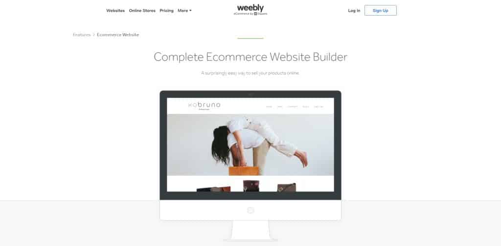 9. Weebly eCommerce