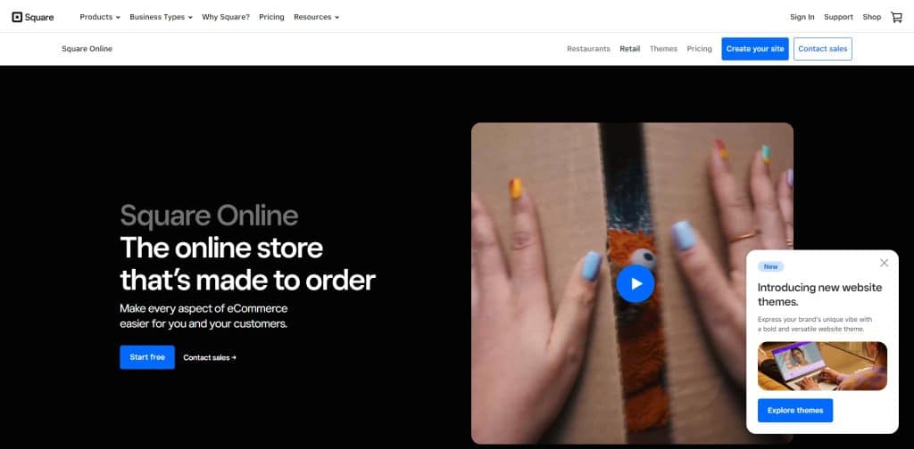 19. Square Online
