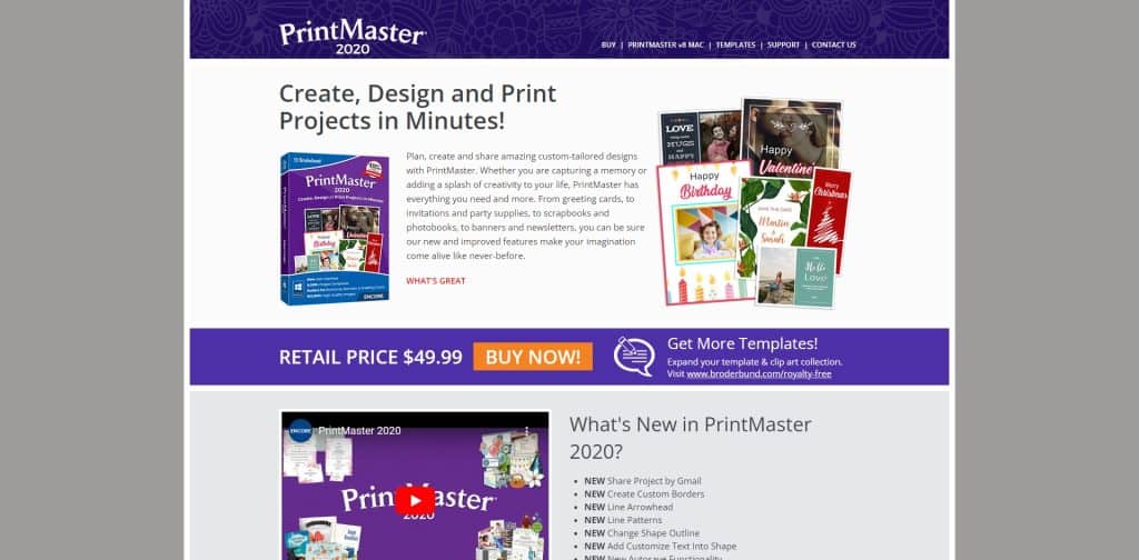 16. PrintMaster (Best Desktop Publishing Software)
