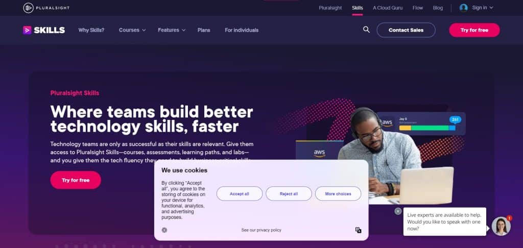 20. Pluralsight Skills