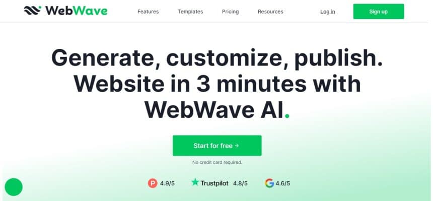 WebWave Ai Review : Pro Or Cons 2024 New Updated
