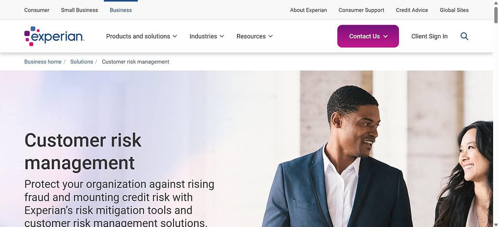 Experian Risk Management