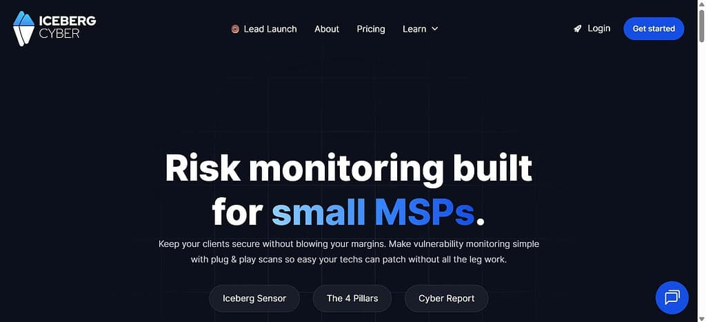 Iceberg Risk Management Software