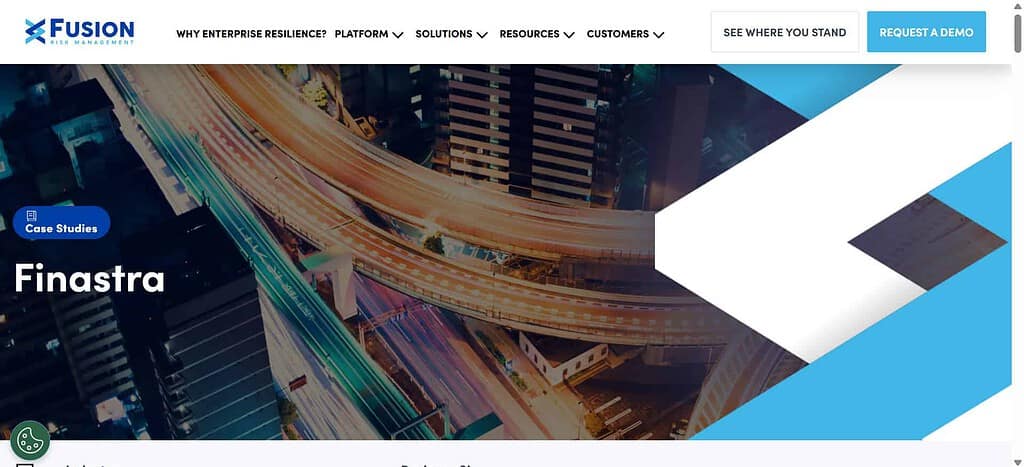 Finastra Fusion Risk