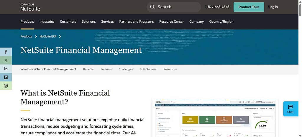 NetSuite Financial Management