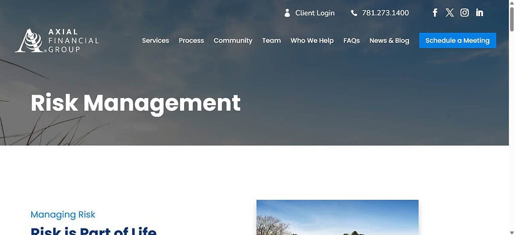 Axial Risk Management