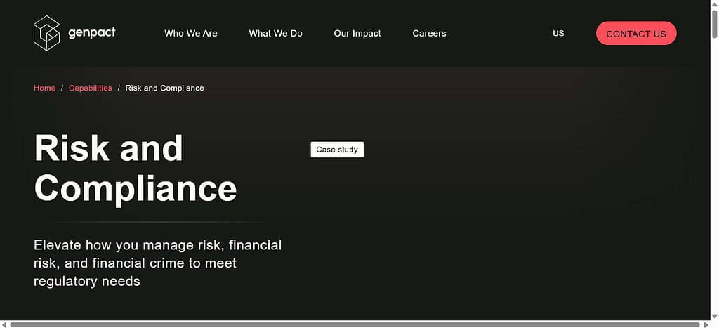 Genpact Risk Management Solutions