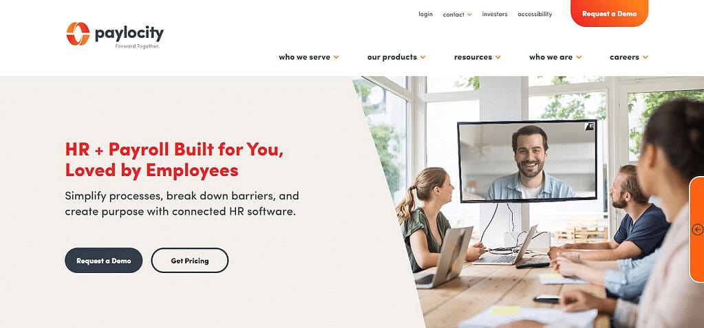Paylocity (Best HR Service Delivery Software)