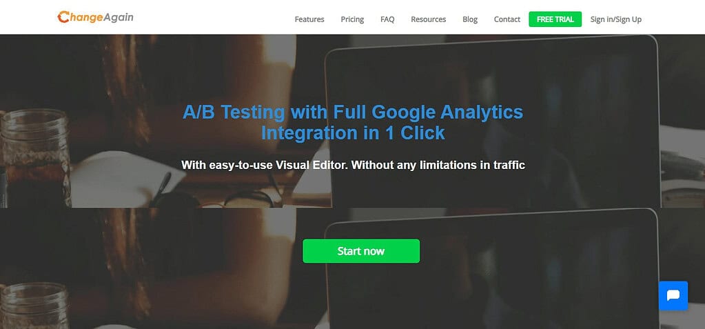 ChangeAgain (Best A/B Testing Tools)
