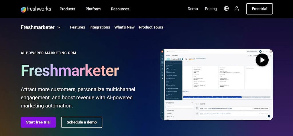 Fresh Marketer(Freshworks CRM)