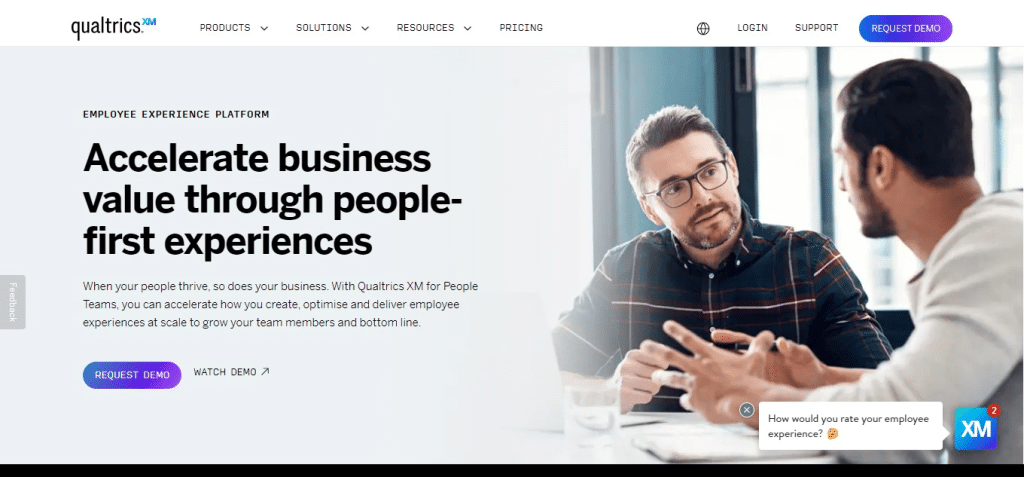 Qualtrics Employee Experience (Best 360 Degree Feedback Software)