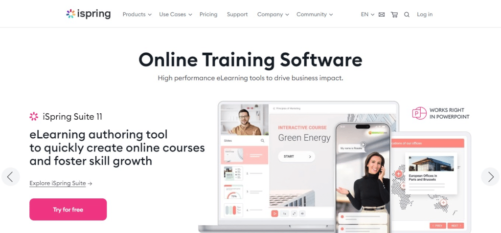 iSpring Learn