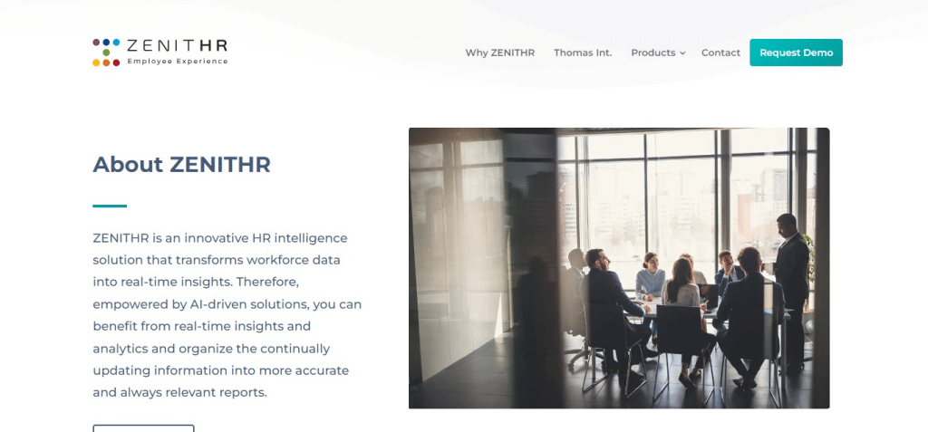 ZENITHR Employee Experience