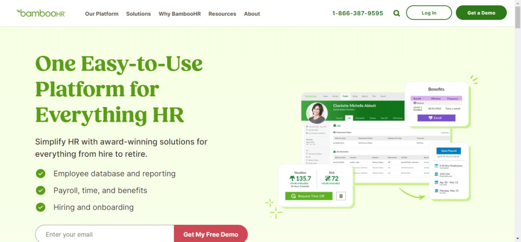 BambooHR (Best 360 Degree Feedback Software)