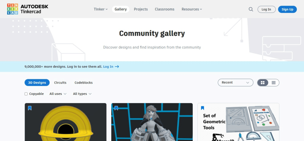 TinkercadCauseway PDS (Best 3D CAD Software)