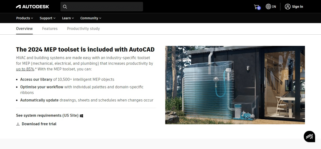 AutoCAD MEP