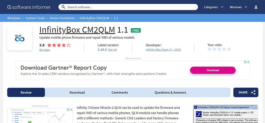 InfinityBox CM2QLM