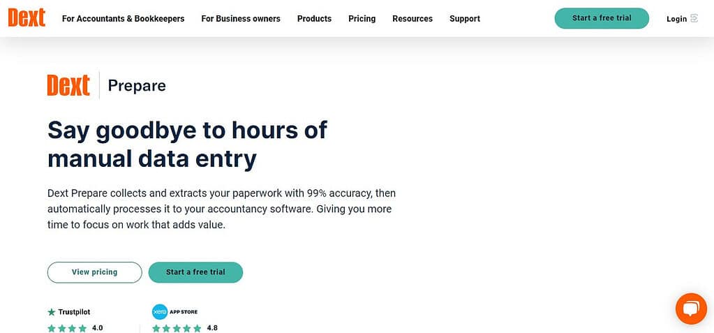 Dext Prepare (Best Accounting Practice Management Software)